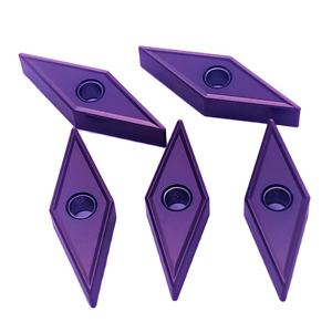 VNMG160404 VNMG insère la fraise de tournage de tour en carbure de CNC VNMG160402 VNMG160404-MSL petits outils de coupe <span class=keywords><strong>d</strong></span>'<span class=keywords><strong>angle</strong></span> arrière - Product Image 2