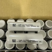 Baterai Lithium Ion 21700 asli Molicel INR21700 P42A INR21700-PA42A 4000mAh 3.6V discharge sel tingkat keluaran tinggi