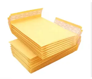 Factory Wholesale Kraft Bubble Mailers Padded Envelopes Made of Strong Kraft Paper and Bubble