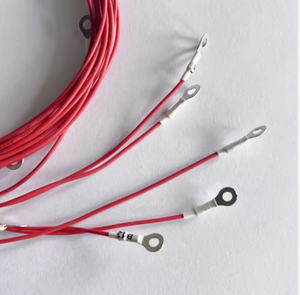 Pabrik Cina kawat kustom cincin pengekang listrik kerut Terminal Spade terisolasi Bms penyimpanan energi perakitan kawat <span class=keywords><strong>Harness</strong></span> - Product Image 3