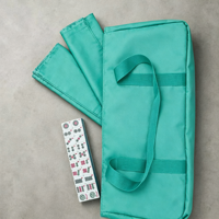 Sac de transport Mahjong 3-en-1 direct usine : grand sac fourre-tout, pochette pour tuiles et étui pour pousseur, en polyester léger, pour jeu de Mahjong américain