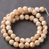 Perles d'os et de corail de coquille de qualité perles de coquillage Trochus naturelles pierres précieuses de coquille de nacre en vrac pour la fabrication de bijoux