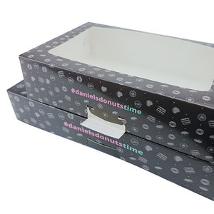 Artesanía Postre Panadería Floral Cuadrado Personalizado Cupcake Embalaje <span class=keywords><strong>Origami</strong></span> Cake <span class=keywords><strong>Caja</strong></span> de papel para pastel - Product Image 5