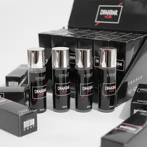 Toptan Lovali 50ML özel etiket vücut spreyi doğal ve organik vücut spreyi parfüm adam için