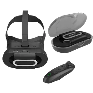 Vr游戏盒升级虚拟现实高清智能眼镜移动3D眼镜耳机，适用于4.0-6英寸智能手机