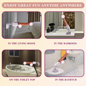 Máquina de <span class=keywords><strong>Dildo</strong></span> Vibrador con Calor y Empuje Remoto para Estimulación del Punto G, Anal y Vaginal, Juguete Sexual para Mujeres - Product Image 3