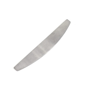 Lime à ongles personnalisée en acier inoxydable, forme demi-lune, <span class=keywords><strong>argent</strong></span>, 178mm, remplaçable, 1 pièce - Product Image 2