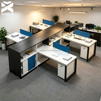 Meubles de bureau modernes, table de bureau en bois, poste de travail, bureau modulaire pour hôtel, hôpital