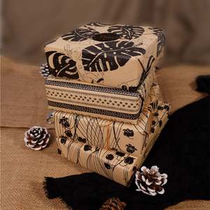 High Quality Wholesale 80g <b>Christmas</b> Kraft <b>Paper</b> Tissue 43*300cm Gift <b>Luxury</b> Custom Birthday Packaging <b>Wrapping</b> <b>Paper</b> Roll - Product Image 3