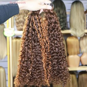 Extensiones de Cabello Humano Virgen Vietnamita Rumoon RM Grado 12A, Doble Trama, Tejido a Máquina, Ondulado/Corrugado/Rizado, Todos los Colores - Product Image 5