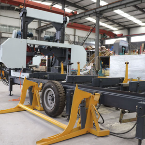 Hydraulic Automatic Horizontal Band Sawmill for Large Diameter <b>Log</b> Processing <b>Cutting</b> - Product Image 2