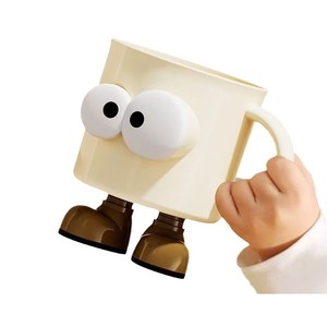 Taza de enjuague bucal con dibujos animados, forma redonda, conveniente para uso en dormitorios de estudiantes - Product Image 5