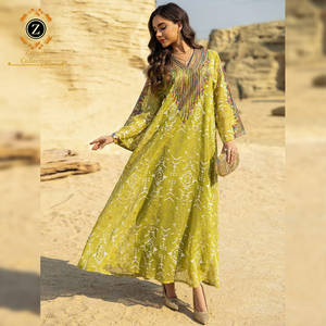 Zaynab Abaya donna abito musulmano Emmes abito di alta qualità Abaya nuova moda arabo ragazza ultimo Burqa disegna nuova Jalabiya - Product Image 5