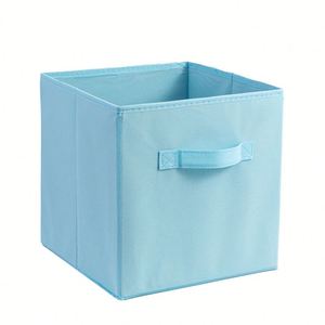 Foldable Storage Cube Basket <b>with</b> Dual Handles Fabric Organizer <b>Bins</b> and Storage Box - Product Image 1
