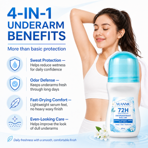<span class=keywords><strong>Deodorante</strong></span> Roll-On Avanzato <span class=keywords><strong>per</strong></span> Donne, Protezione 72 Ore, Profumo di Mandarino, Pompelmo, Gelsomino, Muschio e Vaniglia - Product Image 5