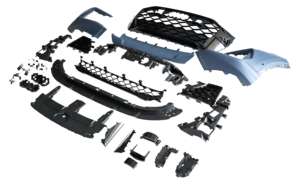 Parachoques delantero de coche con parrilla Parrilla delantera con ACC para <span class=keywords><strong>Q8</strong></span> 2025 + - Product Image 2