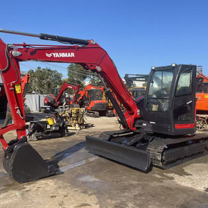 Excavatrice sur chenilles hydraulique d'occasion YANMAR ViO80-5B de 8 tonnes à balayage zéro - Product Image 2
