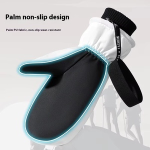 Guanti da sci all'aperto con Snowboard personalizzati alla moda guanti da moto Touch Screen guanti impermeabili da sci innevato da uomo - Product Image 4