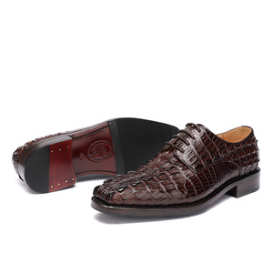 Chaussures habillées Oxford en cuir véritable faites à la main pour hommes Xinzirain, chaussures décontractées en cuir pour mariage et soirée - Product Image 4