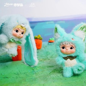 WAKUKU Fox Rabbit Mischief Diary Series Figura Sorpresa en Caja Ciega, Adorable Adorno <span class=keywords><strong>de</strong></span> Escritorio <span class=keywords><strong>de</strong></span> Anime, Muñeco <span class=keywords><strong>de</strong></span> Regalo para Niños y Fans del Anime - Product Image 3