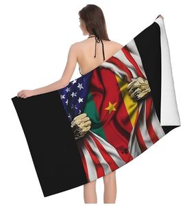 Personnalisé Amérique Drapeau Burundais Serviette De <span class=keywords><strong>Plage</strong></span> Bain À La Mode Drapeau National Style Couverture Léger <span class=keywords><strong>Plage</strong></span> Vintage Mince Serviettes - Product Image 3