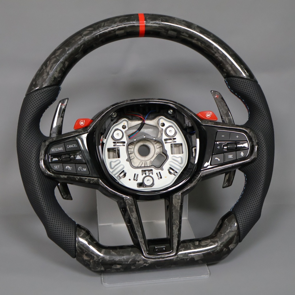 Comfortable CS Forged Carbon Fiber Steering Wheel (BMW Fitment), photo 5