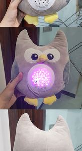 ของเล่นตุ๊กตาขนนุ่มน่ารักยอดนิยมขายส่ง พร้อมโคมไฟโปรเจคเตอร์ลายดวงดาว - Product Image 3