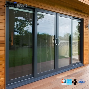 Puertas Corredizas de Vidrio para <span class=keywords><strong>Terraza</strong></span>, Puertas Corredizas de Aluminio con Doble Acristalamiento, Puerta Corrediza con Mosquitera - Product Image 1