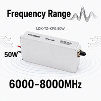 Module amplificateur 50W 6000-8000Mhz Gan Amplificador Lora Module Accessoires pour drones Produits de sécurité et de protection