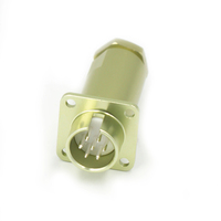 Conector PC-B Ruso de 7 Pines Macho con Carcasa Trasera
