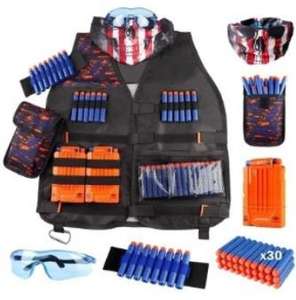 Gilet d'élite réglable Gilet tactique pour enfants Pistolet équipé Jouets tactiques pour enfants Jeu de jeu - Product Image 6