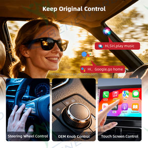 Adaptateur sans fil CarPlay 2-en-1 |   Adaptateur sans fil Android Auto pour voiture | Appareil Carplay pour voiture Connexion rapide et stable - Product Image 3