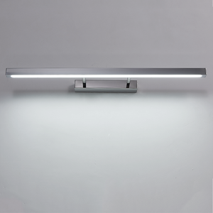 Lámpara de Pared LED Moderna de Aleación de Aluminio con Pantalla Rectangular Blanca, Luz Blanca Cálida de 3500K, para Baño, Montaje en Superficie, Regulable - Product Image 5