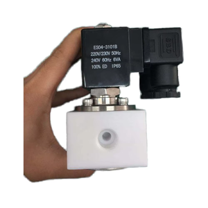 Válvula Solenoide de Diafragma de 3 Vías Serie ZCF-5JC, Resistente a Ácidos, Puerto de 1/4'', Anticorrosiva, Estándar, para Baja Temperatura - Product Image 5