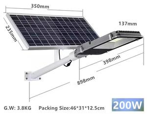 Lampadaire solaire intégré pour les nouveaux projets de construction rurale, luminaire de cour, vente directe d'usine - Product Image 3