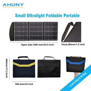 Chargeur solaire pliable portable 120W, batterie au lithium haute efficacité pour une utilisation domestique - Product Image 3
