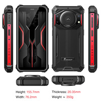 Téléphone robuste Fossibot F101P double SIM Android 13, batterie 10600 mAh, 4 Go + 64 Go, IP68, résistant aux chocs, écran HD+ 5,45 pouces, MediaTek Helio P22