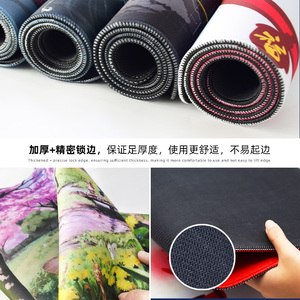 Alta Qualidade Grande Macio Computador Desk Mat Laptop Anti-Slip Mats Gamer Mouse Pad Simples Confortável Borracha Natural Teclado Mat - Product Image 3