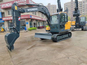 Excavatrice sur chenilles Hyundai HX80 de 8 tonnes fabriquée en Corée avec moteur et boîte de vitesses Yanmar - Modèle 2021 testé et inspecté, prix bas - Product Image 6