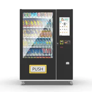 Drank Bier Snack Touchscreen Android Systeem Automaat Met Alarm En Koelsysteem