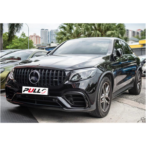 Haute qualité pare-chocs avant avec grille queue gorge pour <span class=keywords><strong>Mercedes</strong></span> <span class=keywords><strong>benz</strong></span> <span class=keywords><strong>GLC</strong></span> classe X253/C253 coupé 16-19 changement à GLC63S <span class=keywords><strong>AMG</strong></span> - Product Image 2