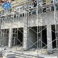 Étai de soutènement en acier Acrow avec plaque de base et plaque supérieure galvanisées à chaud, 2,0-3,5 m, pour support de pont, en acier Q235, pour travaux sur site, sûr