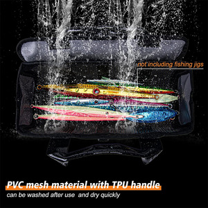 Jigs de pêche personnalisés en usine, eau salée, 60g-200g, avec hameçon d'assistance, sacs de rangement étanches pour jigs de pêche, kits de leurres de pêche - Product Image 5