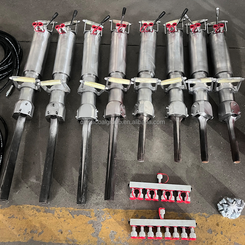 Pneumatic Rock Splitter Wedge System for