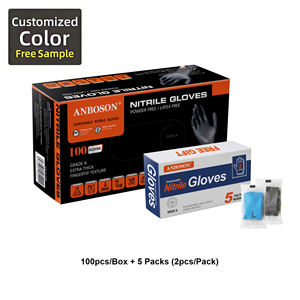 5 miljoen dikke wegwerphandschoenen van nitril, latexvrij, antislip, poedervrij, ademend, lekbestendig, beschermende handschoenen - Product Image 3