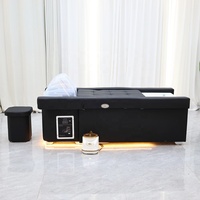 Chaise de spa électrique réglable, design moderne, circulation d'eau, massage thaïlandais, shampooing, pédicure, portable, céramique, salon, atelier