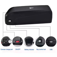 Batteries de vélo électrique Accolmile Hailong 36V 48V 52V 13Ah 15Ah 17.5Ah 20Ah, cellules lithium-ion 18650 21700, batterie de vélo électrique