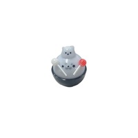 Jouet Squishy Mini Takoyaki Mignon en Silicone Souple, Jouet Anti-Stress Kawaii en Forme d'Animal de Dessin Animé, Cadeau de Décompression