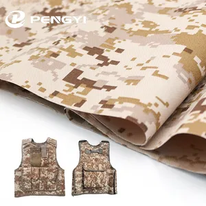 PVC Coated Waterproof Digital Printed Camouflage Oxford Fabric For Trolly Bag