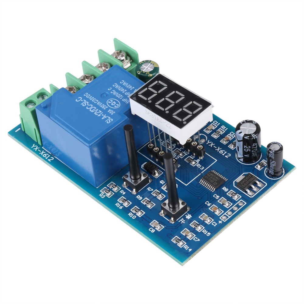 Modulo Di Controllo Batteria 10-60V 30A, Regolabile Con Memoria, Protezione Sovratensione/sottotensione